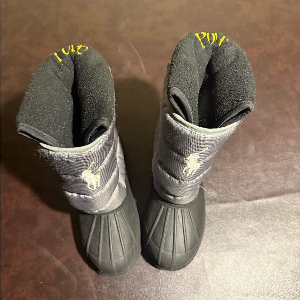 Polo by Ralph Lauren Kids Black Snow Boots